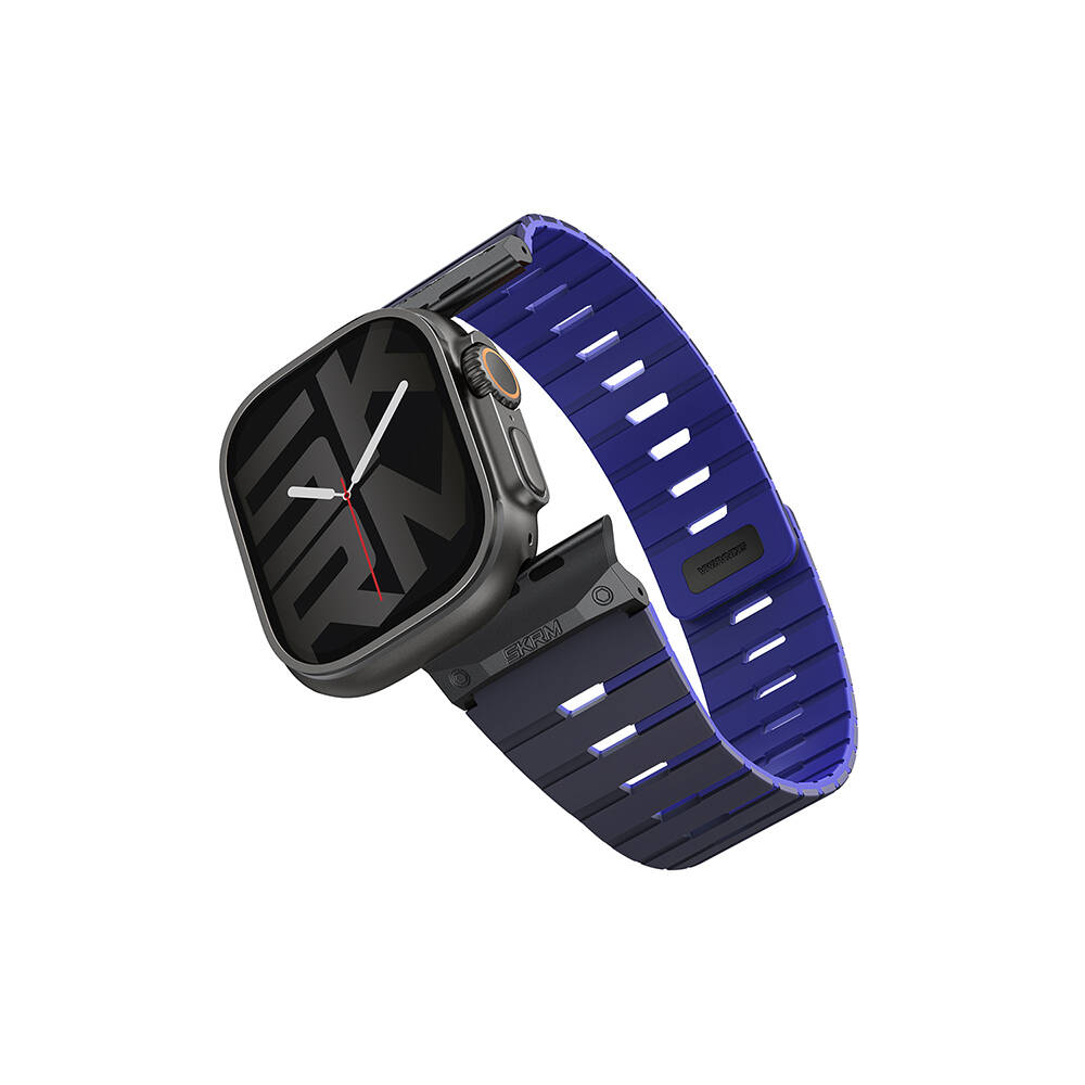 Apple Watch 42mm Skinarma Gemini Serisi TPU Magnetik Silikon Kordon - 3