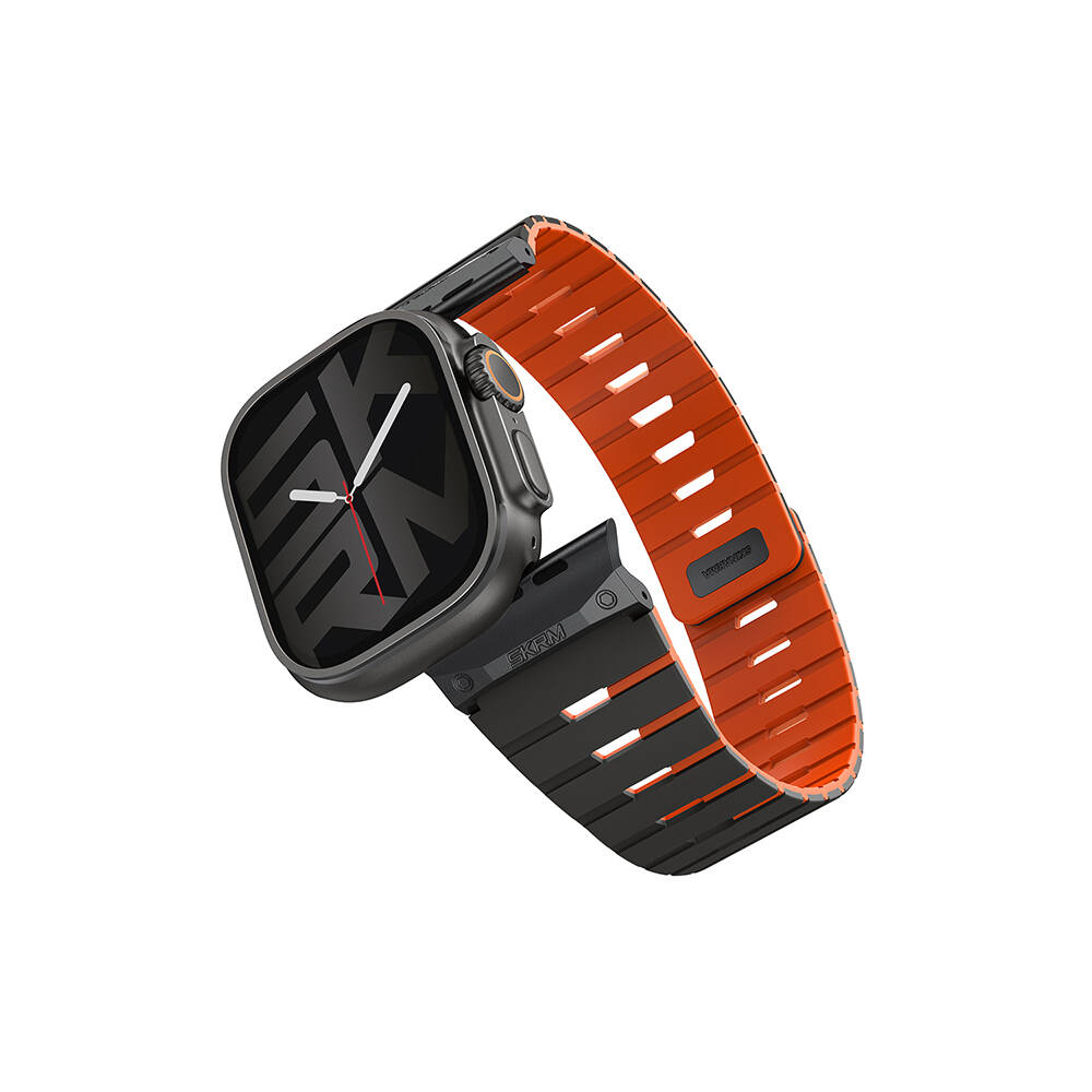 Apple Watch 42mm Skinarma Gemini Serisi TPU Magnetik Silikon Kordon - 1