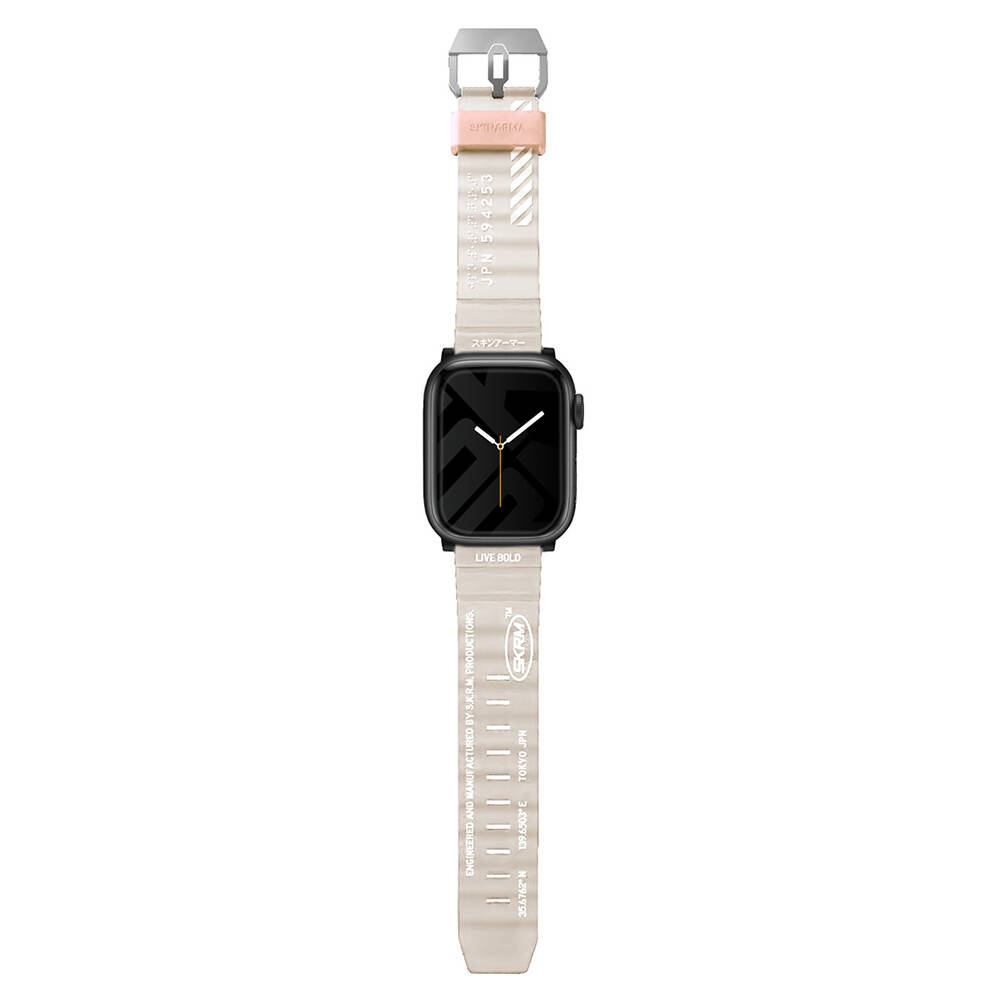 Apple Watch 42mm SkinArma Shokku Silikon Kordon - 10