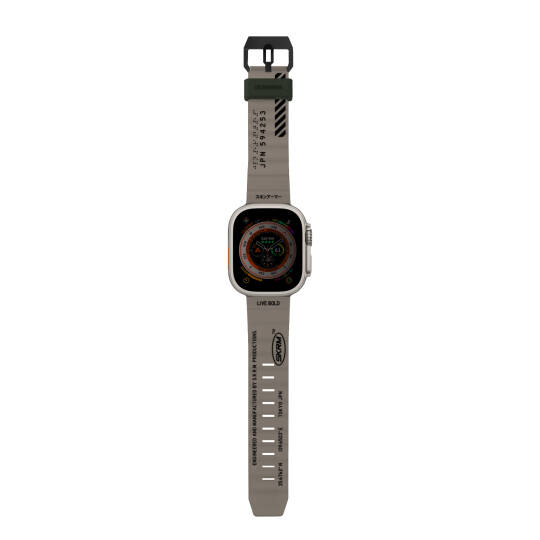 Apple Watch 42mm SkinArma Shokku Silikon Kordon - 3