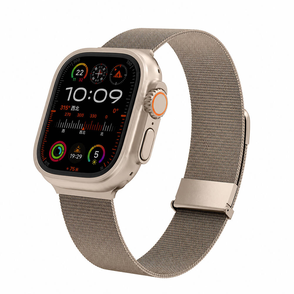 Apple Watch 42mm Wiwu MagFlex Secure Serisi Metal Kordon - 5
