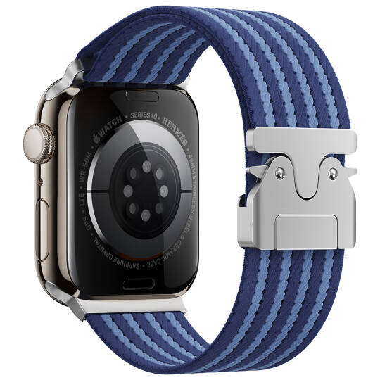Apple Watch 42mm Zore KRD-133 Naylon Kumaş Hasır Örgülü Kordon - 2