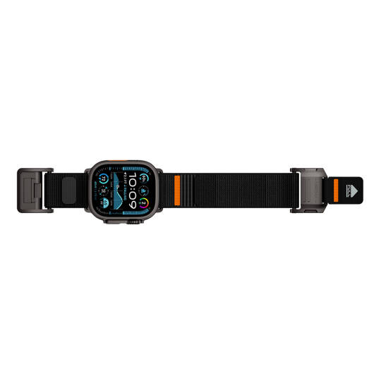 Apple Watch 44mm Mohseven iWatch Mecha Sport Hasır Kordon - 20