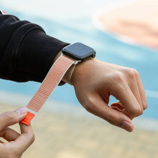 Apple Watch 44mm Native Union Active Watch Loop Serisi Hasır Kordon - 25