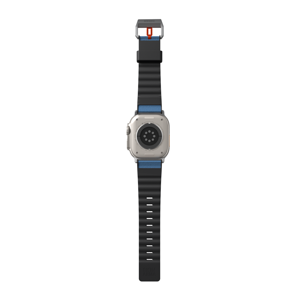 Apple Watch 44mm SkinArma Spunk Serisi PU Deri Kordon - 7