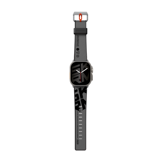 Apple Watch 44mm SkinArma Spunk Serisi PU Deri Kordon - 2