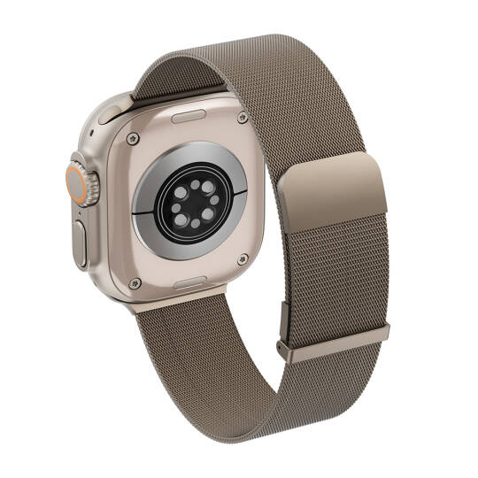 Apple Watch 44mm Wiwu MagFlex Secure Serisi Metal Kordon - 6