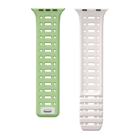Apple Watch 44mm Zore KRD-124 Silikon Kordon Strap Kayış - 10
