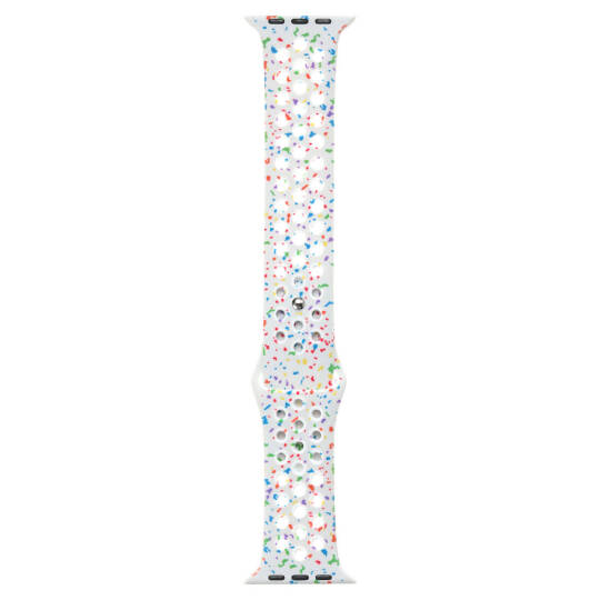 Apple Watch 7 41mm Kordon Yeni Seri 2023 KRD-02 Silikon Strap Kayış - 14