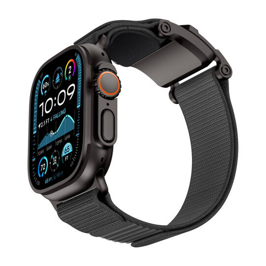 Apple Watch 7 45mm Mohseven iWatch Mecha Sport Hasır Kordon
