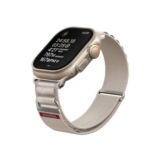 Apple Watch 7 45mm SkinArma Kobu Hasır Kordon - 5
