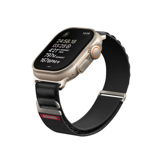 Apple Watch 7 45mm SkinArma Kobu Hasır Kordon - 7