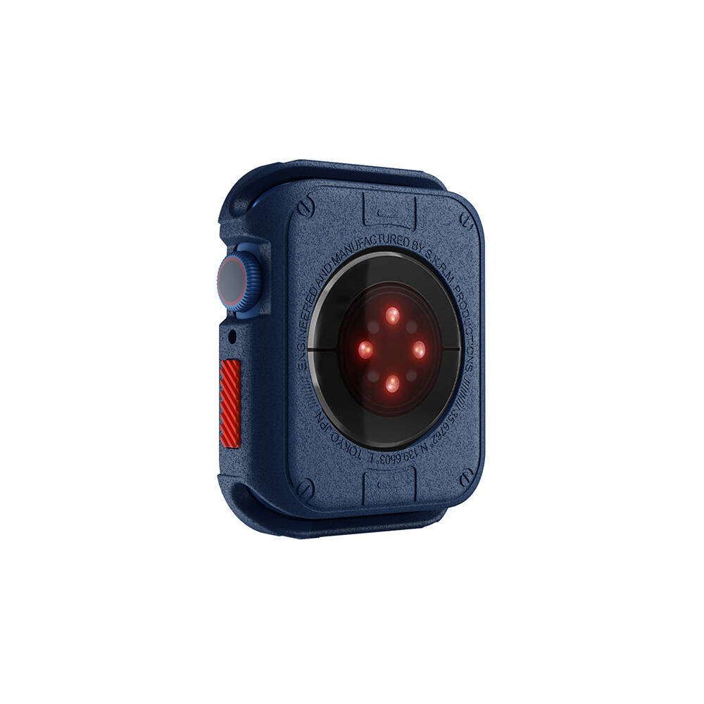 Apple Watch 7 45mm SkinArma Kurono Buzlu Tasarım Sert PC Kasa Koruyucu - 9
