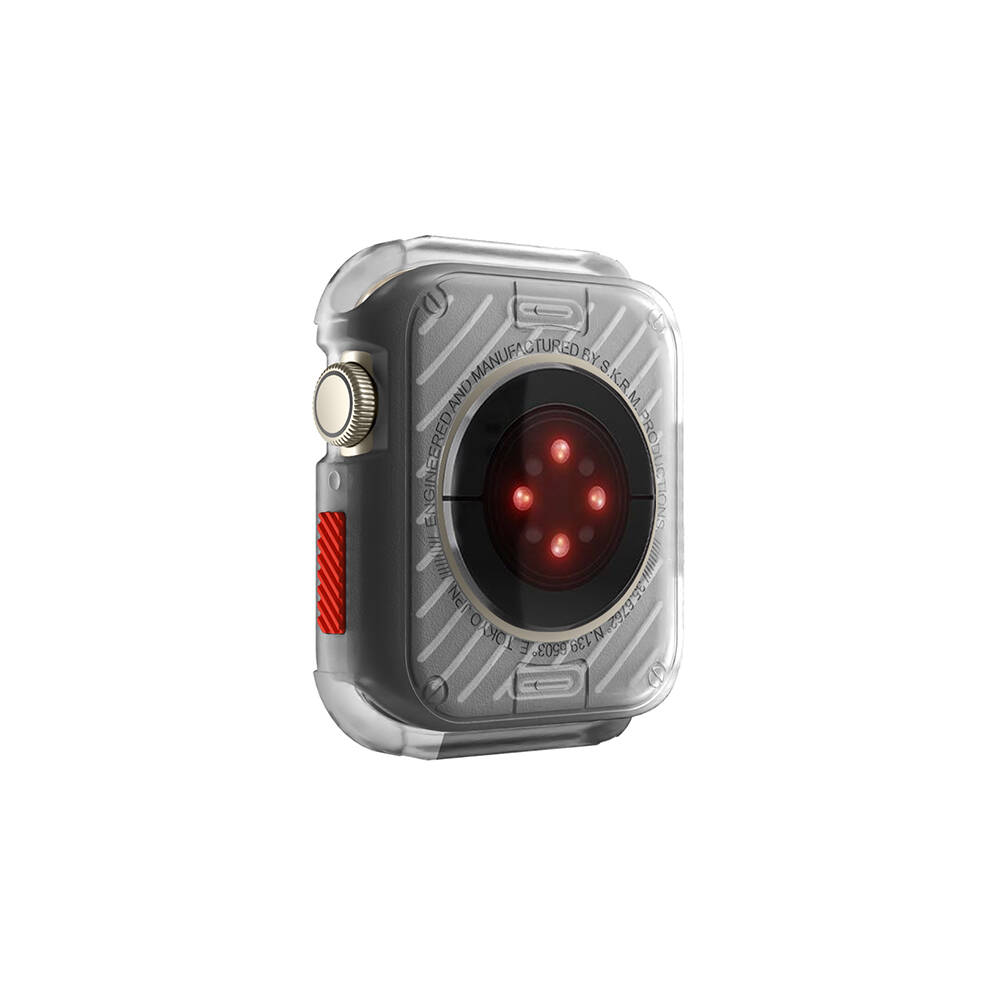 Apple Watch 7 45mm SkinArma Kurono Buzlu Tasarım Sert PC Kasa Koruyucu - 21