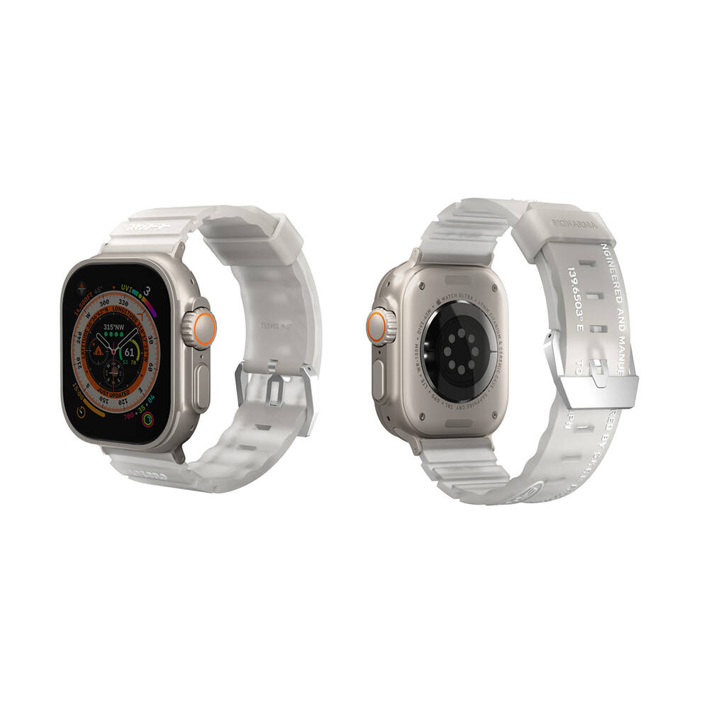 Apple Watch 7 45mm SkinArma New Shokku Silikon Kordon - 7