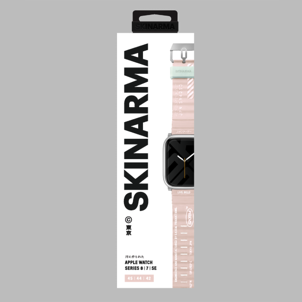Apple Watch 7 45mm SkinArma Shokku Silikon Kordon - 17