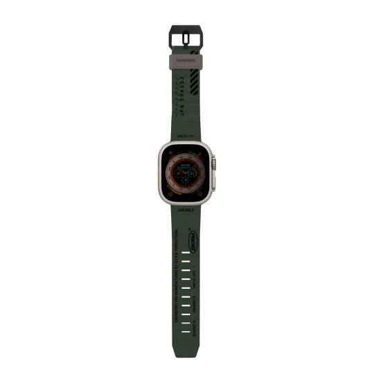 Apple Watch 7 45mm SkinArma Shokku Silikon Kordon