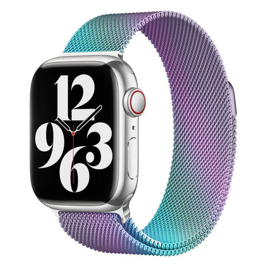Apple Watch 7 45mm Zore Band-01 Metal Kordon - 12