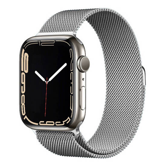 Apple Watch 7 45mm Zore Band-01 Metal Kordon - 9