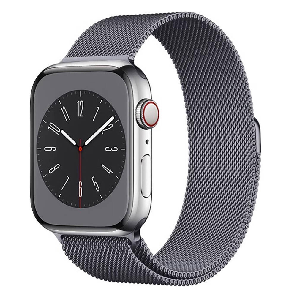 Apple Watch 7 45mm Zore Band-01 Metal Kordon - 4
