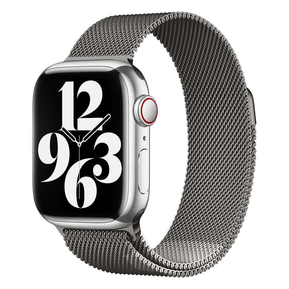 Apple Watch 7 45mm Zore Band-01 Metal Kordon - 1
