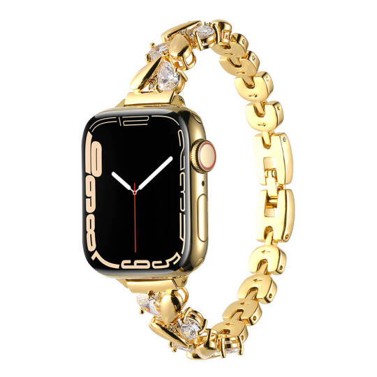 Apple Watch 7 45mm Zore KRD-103 Metal Kordon - 3