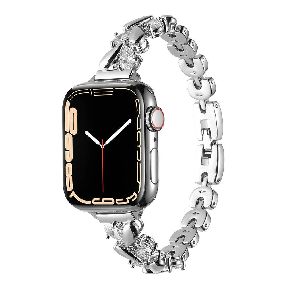Apple Watch 7 45mm Zore KRD-103 Metal Kordon - 2