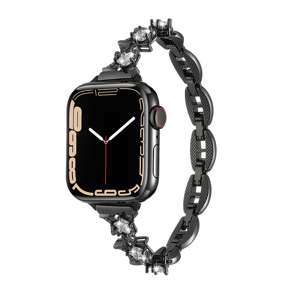 Apple Watch 7 45mm Zore KRD-104 Metal Kordon - 5