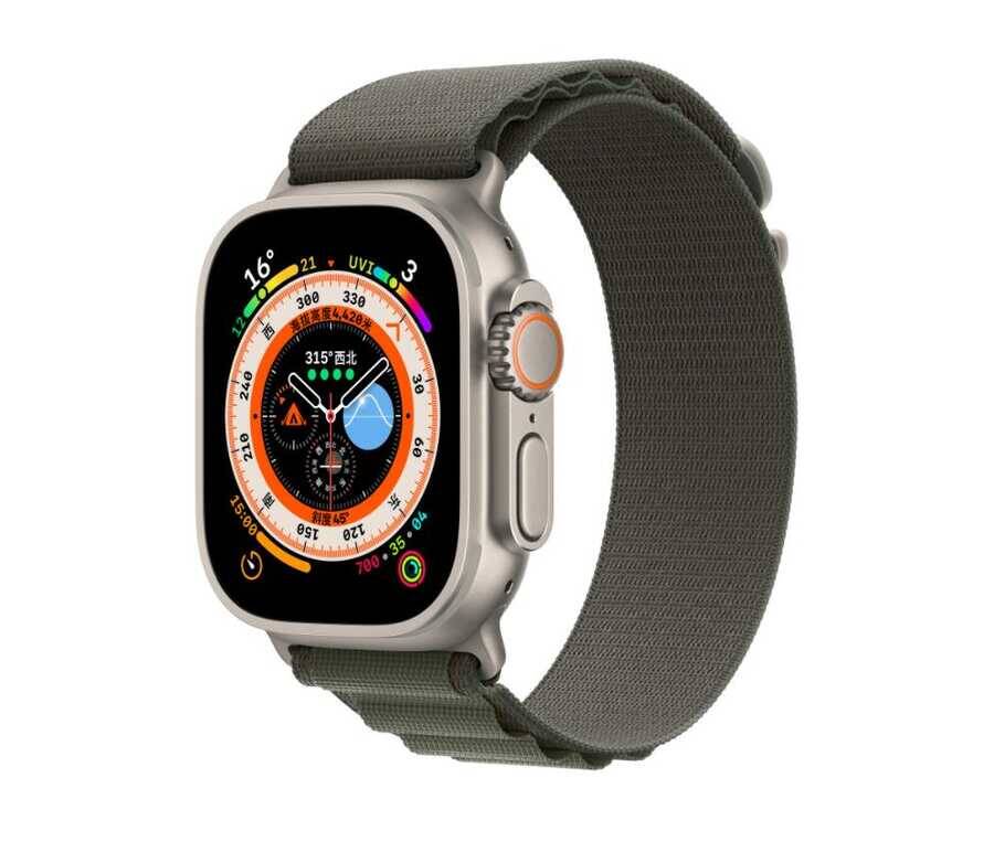 Apple Watch 7 45mm Zore KRD-74 Hasır Kordon - 26