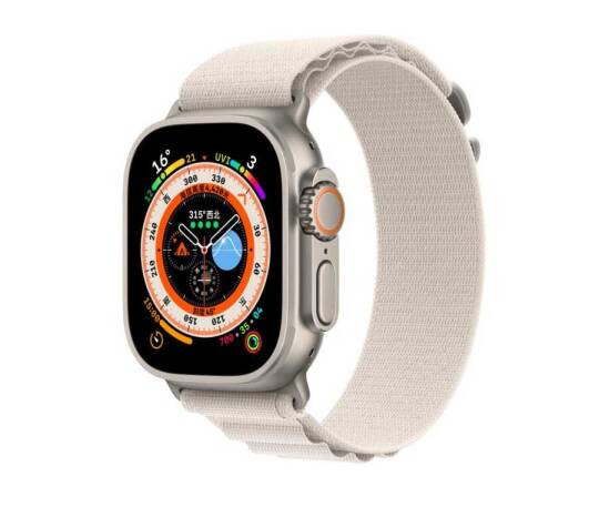 Apple Watch 7 45mm Zore KRD-74 Hasır Kordon - 24