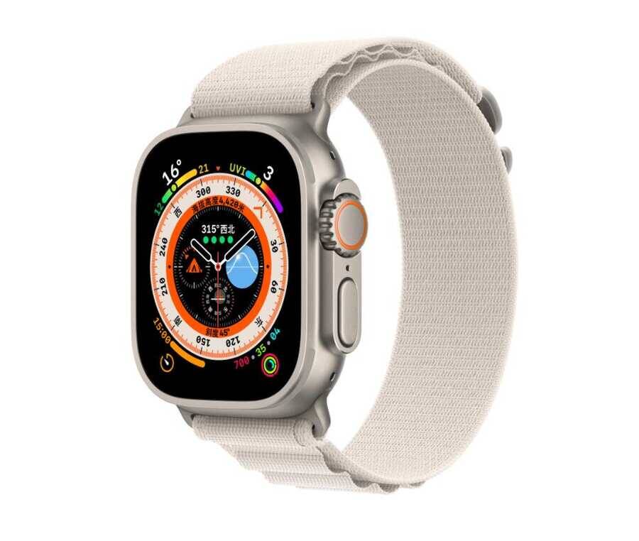 Apple Watch 7 45mm Zore KRD-74 Hasır Kordon - 24