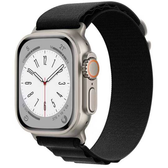 Apple Watch 7 45mm Zore KRD-74 Hasır Kordon