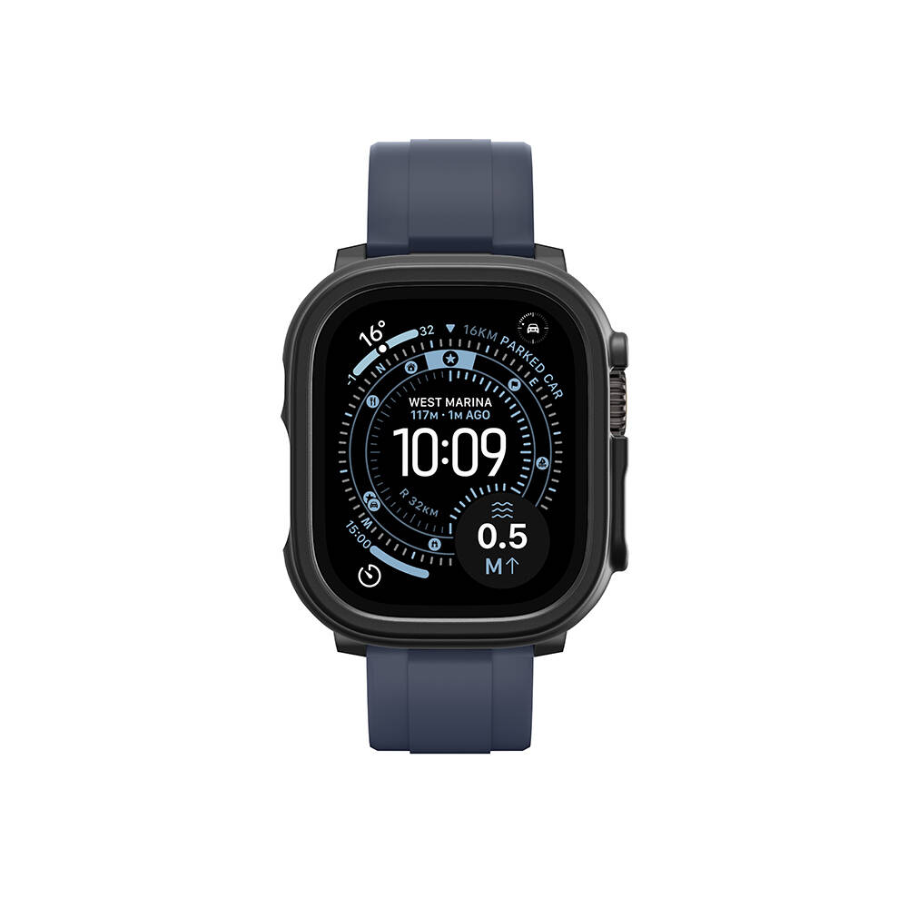 Apple Watch Ultra 49mm Amazingthing Radix Minimal FullGuard Sert PC Kasa ve Ekran Koruyucu - 6