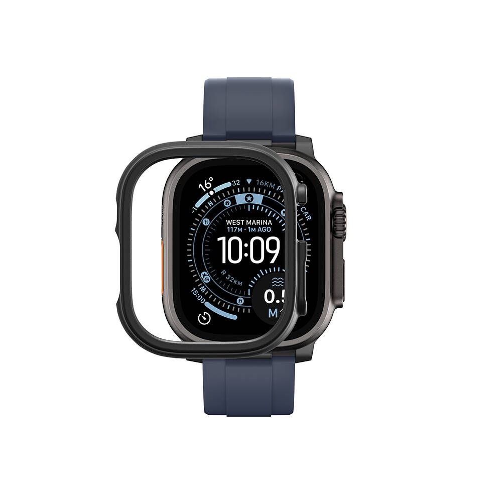 Apple Watch Ultra 49mm Amazingthing Radix Minimal FullGuard Sert PC Kasa ve Ekran Koruyucu - 7