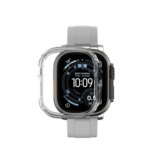 Apple Watch Ultra 49mm Amazingthing Radix Minimal FullGuard Sert PC Kasa ve Ekran Koruyucu - 12