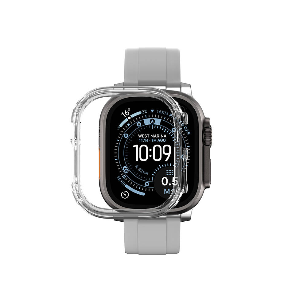 Apple Watch Ultra 49mm Amazingthing Radix Minimal FullGuard Sert PC Kasa ve Ekran Koruyucu - 12