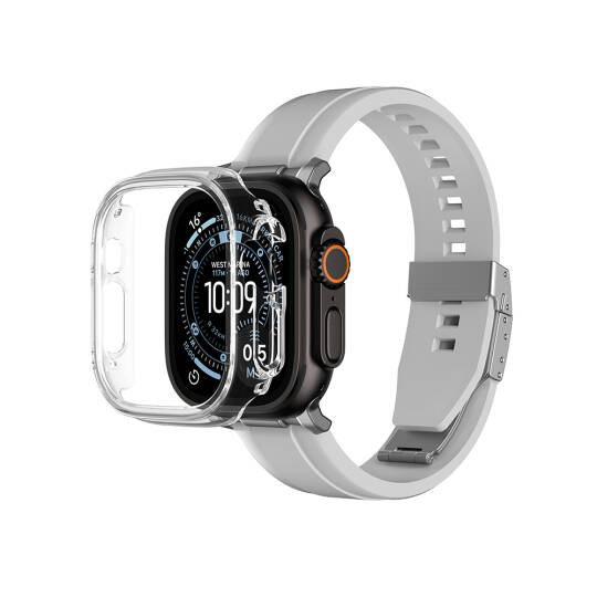 Apple Watch Ultra 49mm Amazingthing Radix Minimal FullGuard Sert PC Kasa ve Ekran Koruyucu - 2