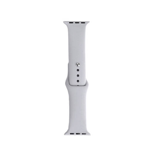 Apple Watch Ultra 49mm Band Serisi Klasik Kordon Silikon Strap Kayış Cloud Gray
