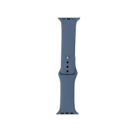 Apple Watch Ultra 49mm Band Serisi Klasik Kordon Silikon Strap Kayış Lavendery Gray