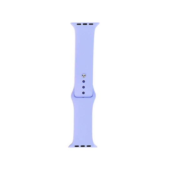 Apple Watch Ultra 49mm Band Serisi Klasik Kordon Silikon Strap Kayış Lila