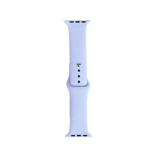 Apple Watch Ultra 49mm Band Serisi Klasik Kordon Silikon Strap Kayış Light Lavender