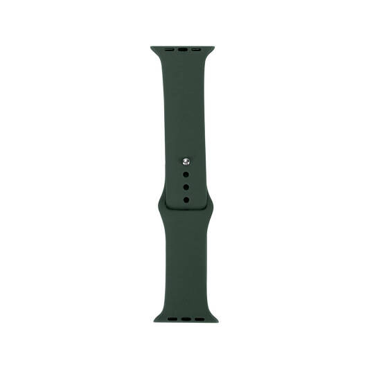 Apple Watch Ultra 49mm Band Serisi Klasik Kordon Silikon Strap Kayış Pine Yeşil