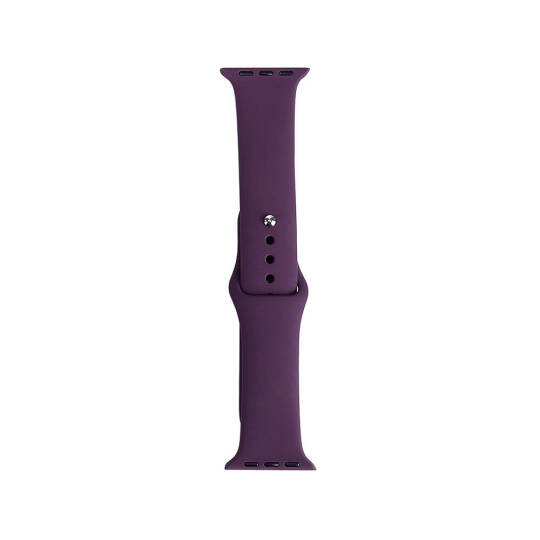 Apple Watch Ultra 49mm Band Serisi Klasik Kordon Silikon Strap Kayış Violet