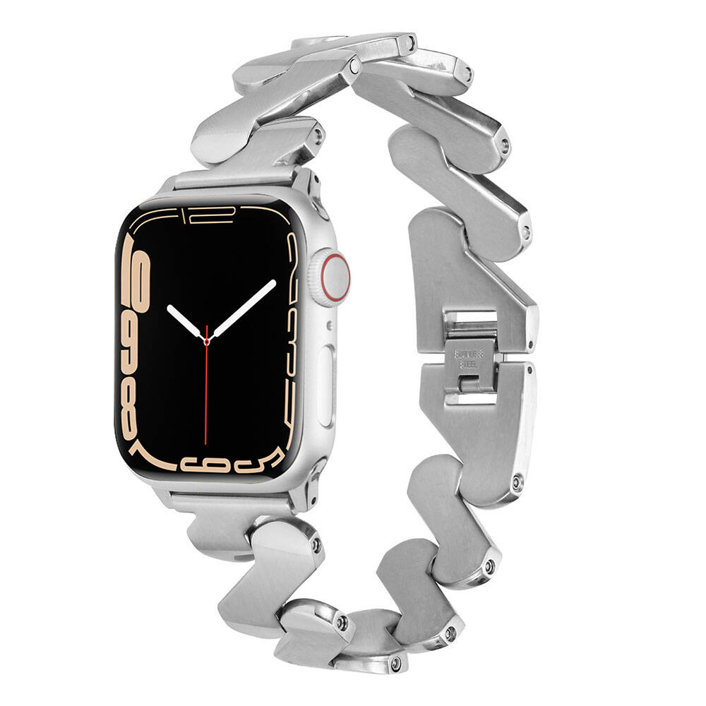 ​​​Apple Watch Ultra 49mm Kordon KRD-80 Metal Strap Kayış - 6