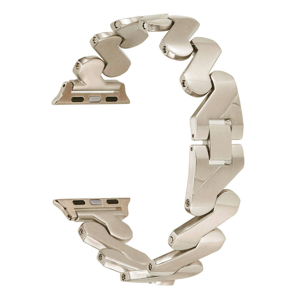 ​​​Apple Watch Ultra 49mm Kordon KRD-80 Metal Strap Kayış - 13