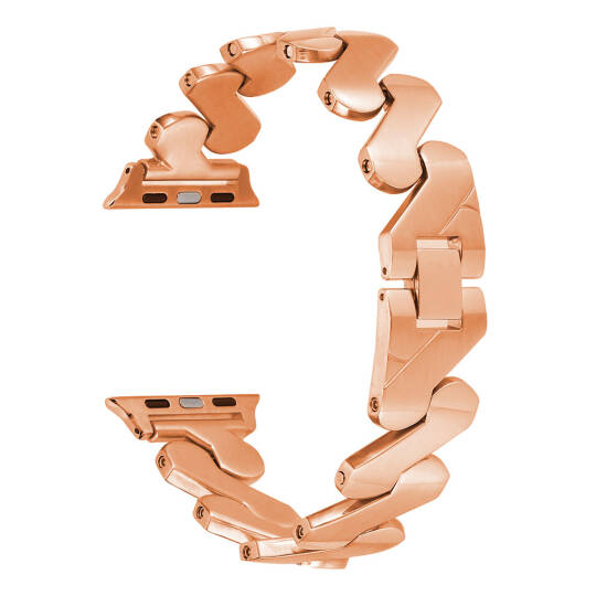 ​​​Apple Watch Ultra 49mm Kordon KRD-80 Metal Strap Kayış - 14