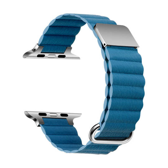 ​​​Apple Watch Ultra 49mm KRD-78 PU Deri Kordon Strap Kayış - 12