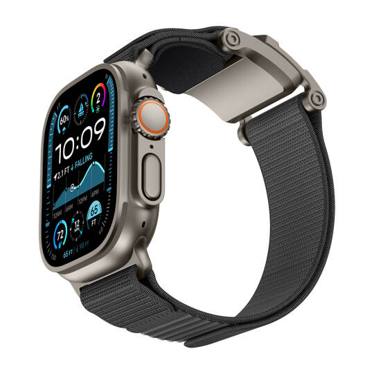 Apple Watch Ultra 49mm Mohseven iWatch Mecha Sport Hasır Kordon - 18