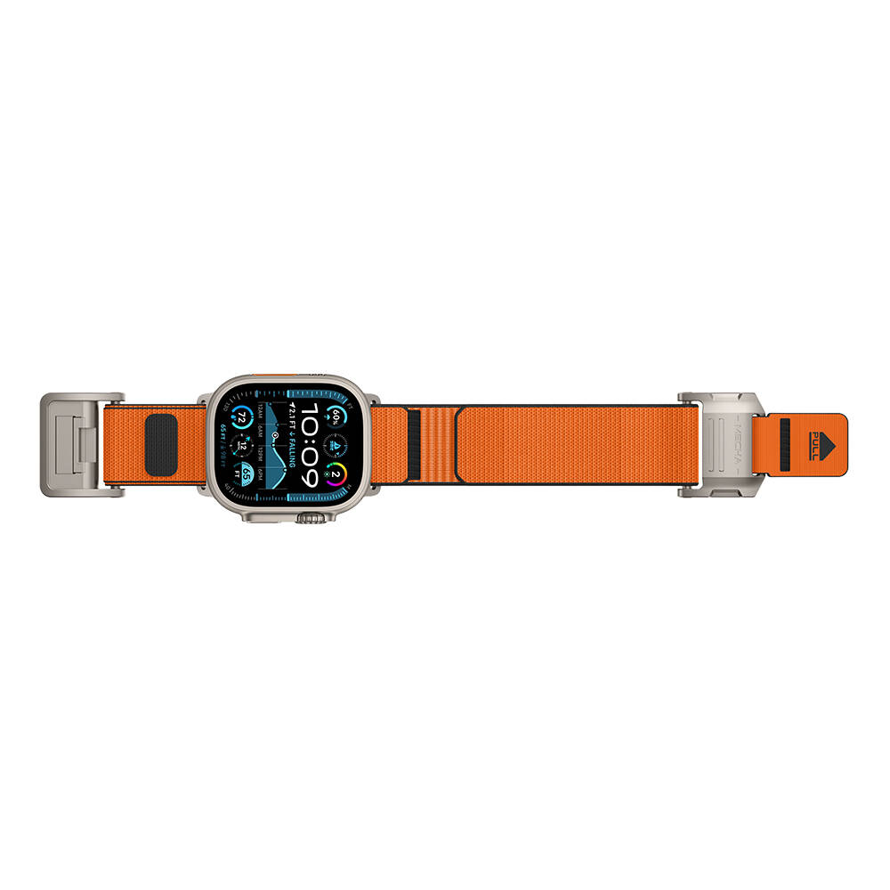 Apple Watch Ultra 49mm Mohseven iWatch Mecha Sport Hasır Kordon - 16