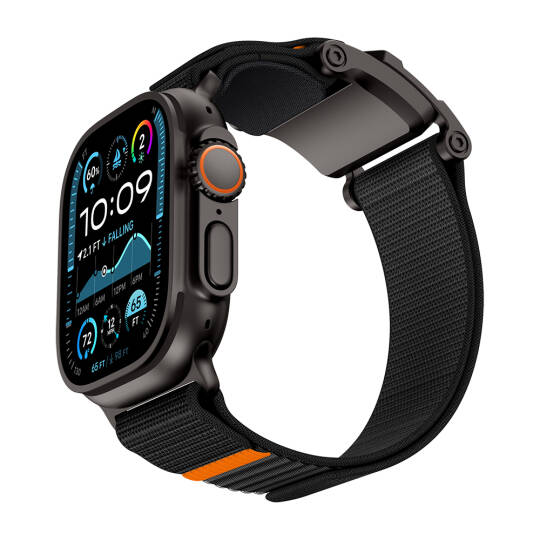 Apple Watch Ultra 49mm Mohseven iWatch Mecha Sport Hasır Kordon - 10